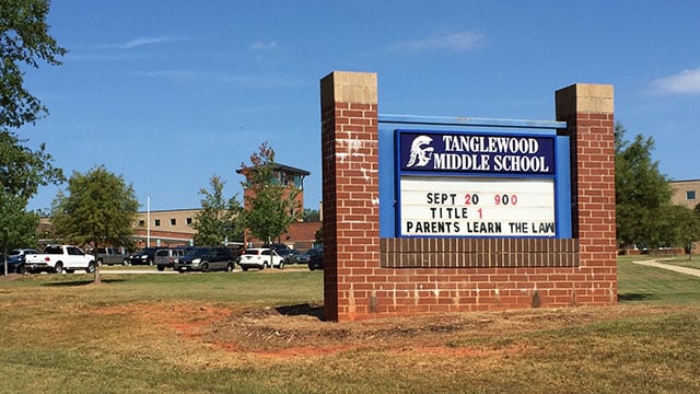 tanglewood middle school logo