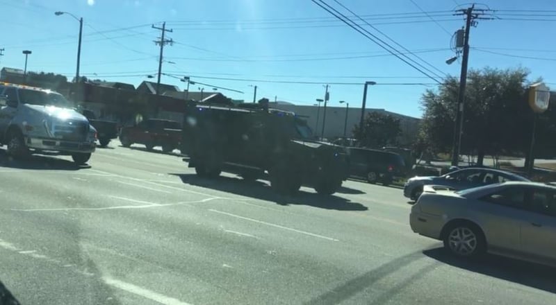 SWAT responds to Anderson shooting (Source: Chris Youngblood)