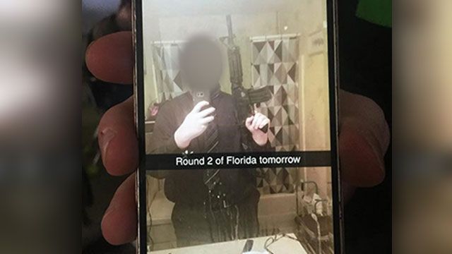 Deputies: Broome high student arrested after Snapchat threat 'Round 2 of Florida tomorrow'