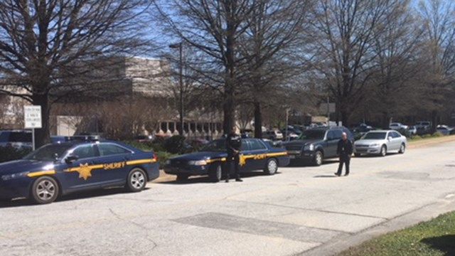 Sheriff: Greenville Co. Law Enforcement Center received suspicio - FOX