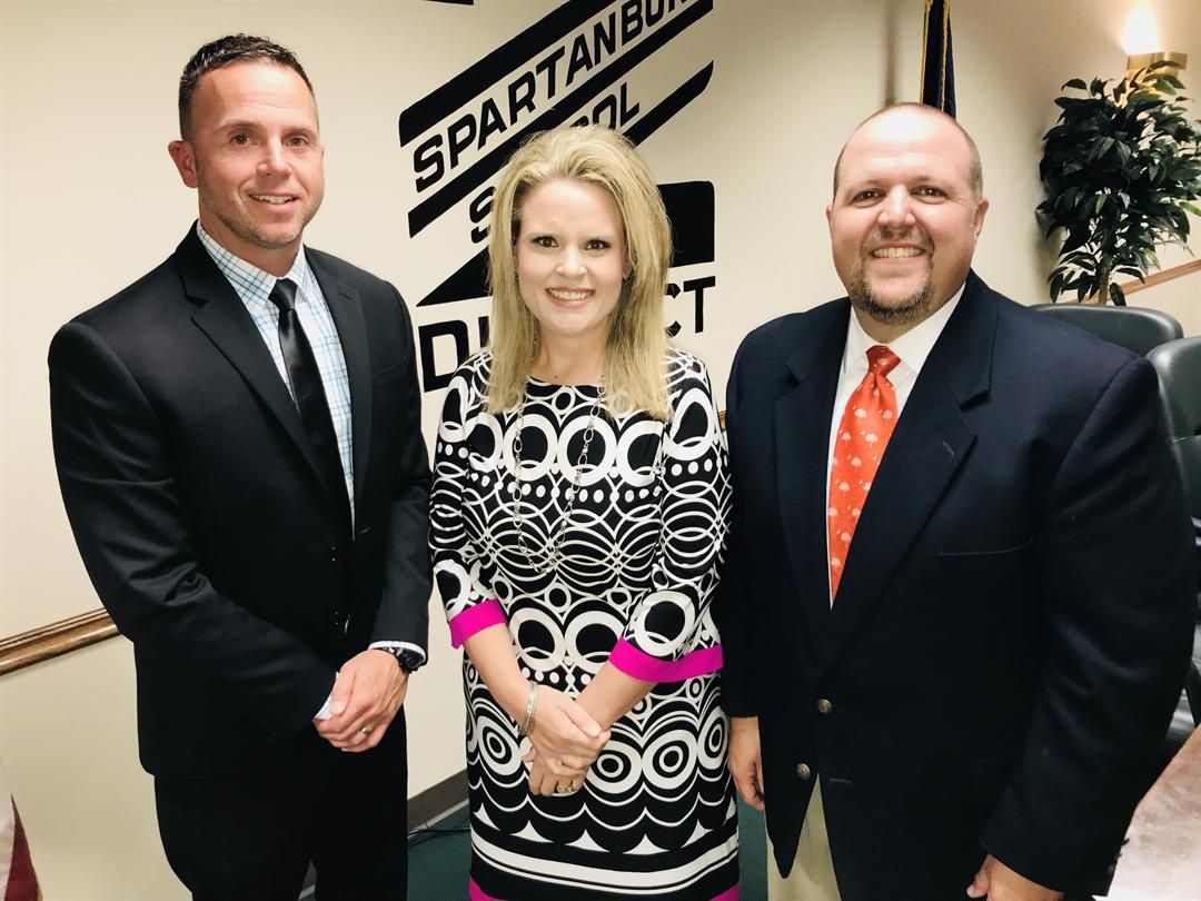 Andy Rogers, Stephanie Blanton, and Trent Hardee (Source: Adrian Acosta)