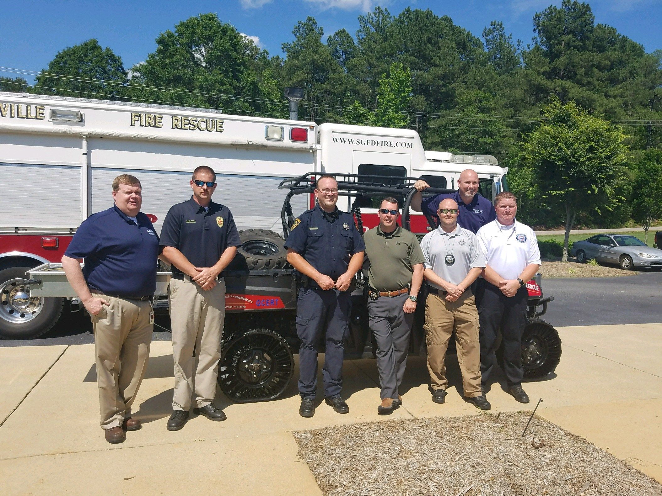 Michelin donates gift to Greenville Co. Emergency Response Team FOX Carolina 21