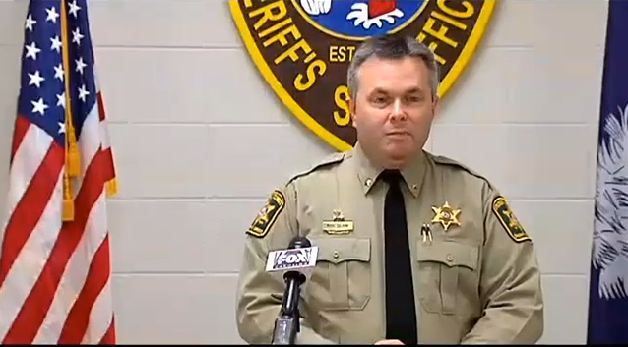 Sheriff Rick Clark announced the arrests on Thursday in a press conference. (Jan. 6, 2014/FOX Carolina)