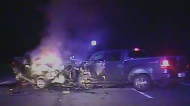 Driver Dies After Fiery Rescue Caught On Dashcam Fox Carolina 21